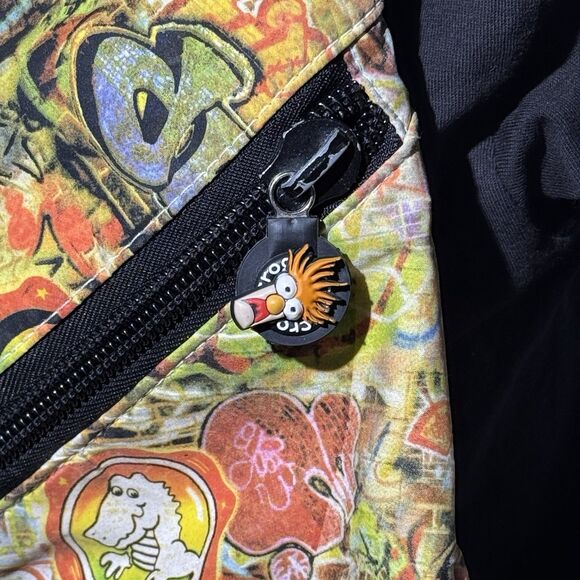 Vintage Crocs Graffiti Sling Backpack Adjustable Crossbody Bag Rare - Picture 14 of 16